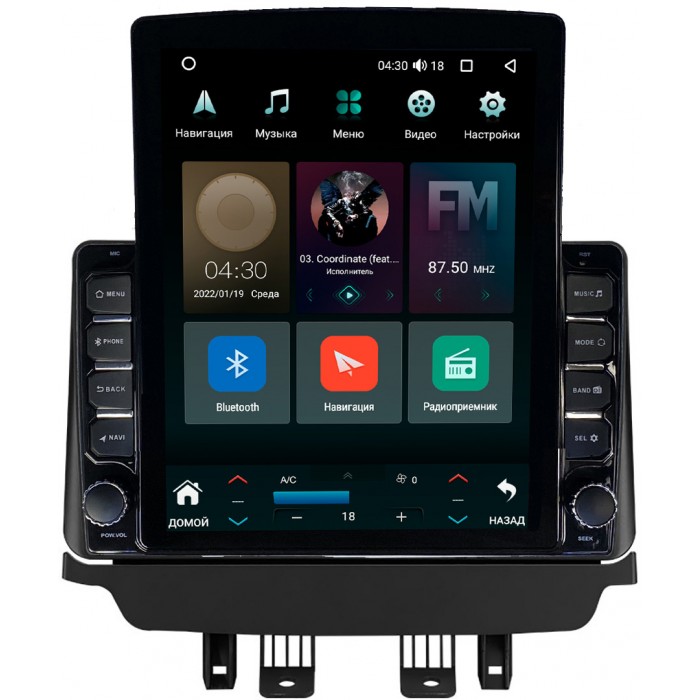 Штатная магнитола Mazda CX-3 (2015-2018) Canbox H-Line 5613-9-2110 на Android 10 (4G-SIM, 6/128, DSP, QLed, Tesla)