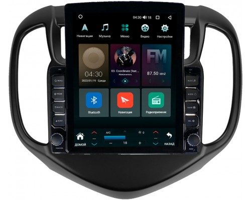 Chevrolet Aveo 3 (2016-2022) Canbox H-Line 5611-9-2523 на Android 10 (4G-SIM, 3/32, DSP, QLed, Tesla)