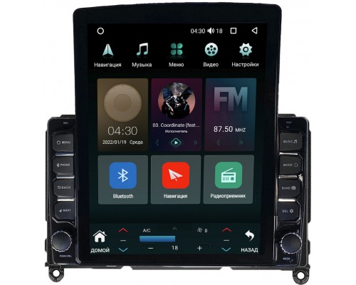 Toyota HiAce (H300) (2019-2022) Canbox H-Line 5611-9-260 на Android 10 (4G-SIM, 3/32, DSP, QLed, Tesla)