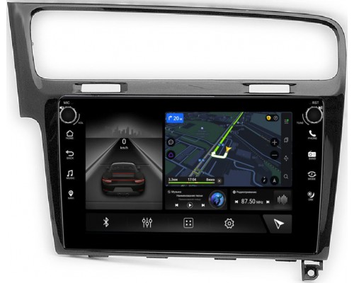 Volkswagen Golf 7 (2012-2022) Canbox M-Line 7895-10-469 на Android 10 (4G-SIM, 2/32, DSP, QLed) С крутилками