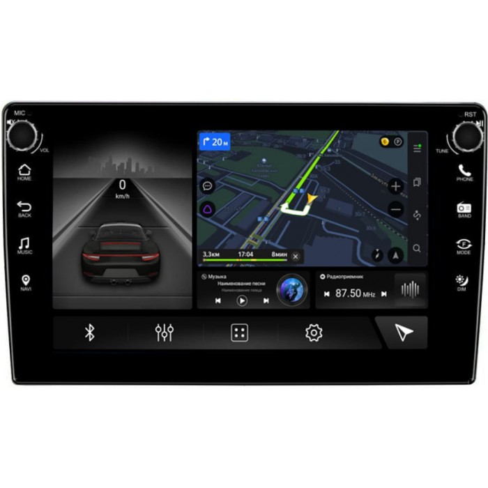 Штатная магнитола Honda Element (2002-2008) Canbox H-Line 7837-10-ELEMENT на Android 10 (4G-SIM, 4/64, DSP, QLed) С крутилками