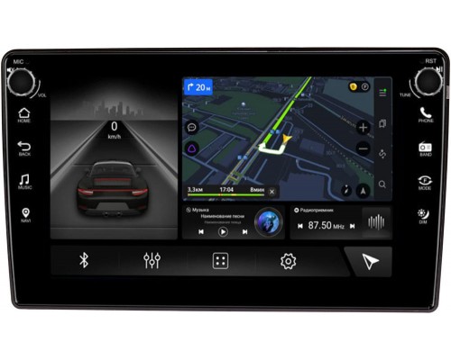 Jeep Commander, Compass, Grand Cherokee, Liberty, Wrangler Canbox 7805-10-1130 на Android 10 (4G-SIM, 2/32, DSP, QLed) С крутилками