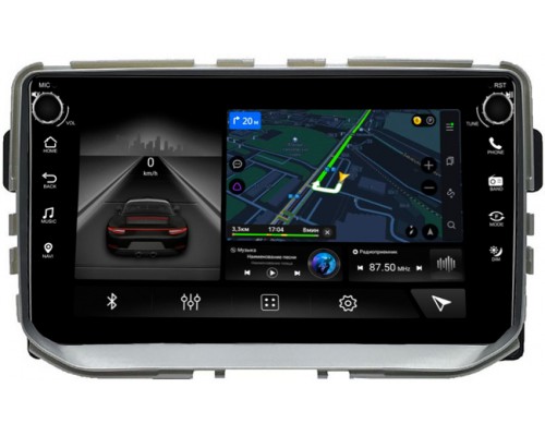 Haval H2 (2014-2021) Canbox M-Line 7891-9-2842 на Android 10 (4G-SIM, 2/32, DSP, IPS) С крутилками