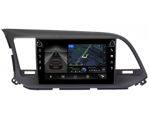 Hyundai Elantra VI (AD) 2015-2019 Canbox 7801-9025 для авто без камеры на Android 10 (4G-SIM, 2/32, DSP, IPS) С крутилками