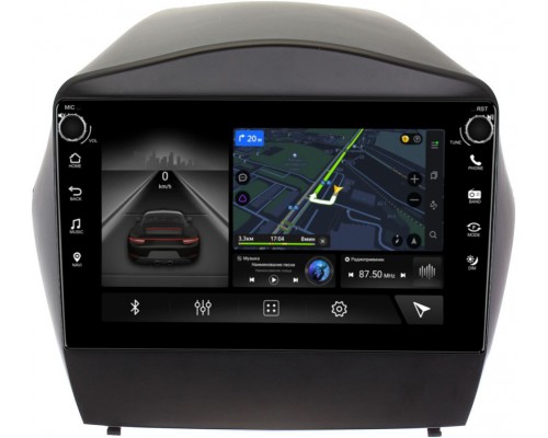 Hyundai ix35, Tucson II 2011-2015 (для авто без камеры) Canbox 7804-9088 на Android 10 (4G-SIM, 6/128, DSP, IPS) С крутилками С оптическим выходом