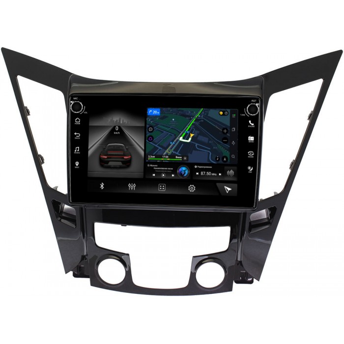 Купить штатную магнитолу Hyundai Sonata VI (YF) 2009-2014 Canbox 7804-9114 Android 10 (4G-SIM, 6/128, DSP, IPS) С крутилками С оптическим выходом