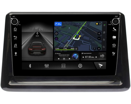 Toyota Esquire, Noah III (R80), Voxy III (R80) 2014-2022 Canbox 7801-9194 на Android 10 (4G-SIM, 2/32, DSP, IPS) С крутилками