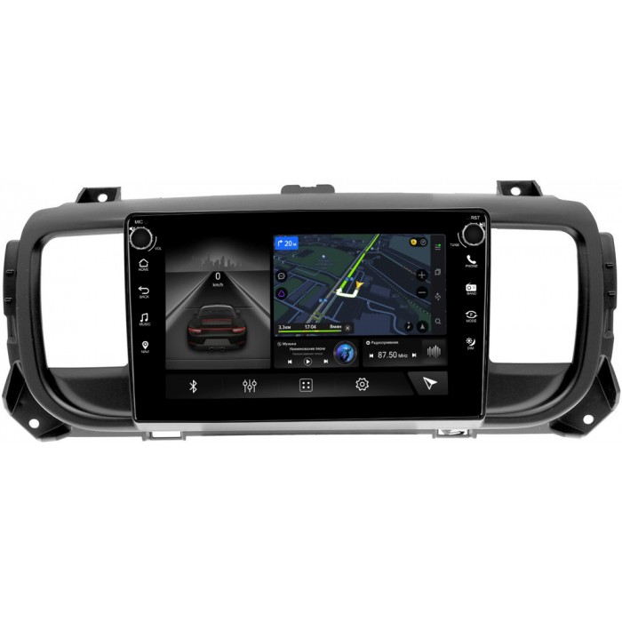 Штатная магнитола Canbox 7802-9296 для Opel Zafira Life, Vivaro C (2019-2022) на Android 10 (4G-SIM, 3/32, DSP, IPS) С крутилками С оптическим выходом