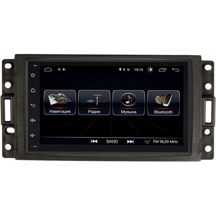Штатная магнитола Hummer H3 2005-2010 Canbox 2159-RP-HMH3B-96 Android 8.0.1 MTK-L