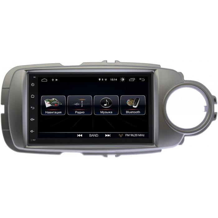 Штатная магнитола Toyota Yaris III (XP130) 2011-2017, Vitz III (XP130) 2010-2018 (правый и левый руль) Canbox 2380-RP-TYVT13X-181 Android 8.0.1 MTK-L