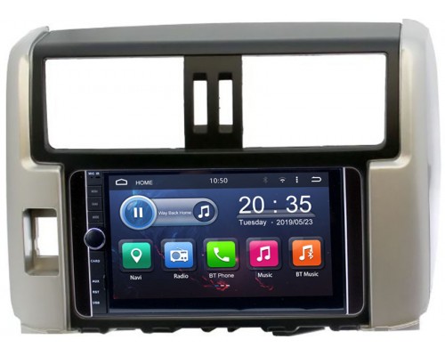 Toyota LC Prado 150 2009-2013 (серебро) Canbox 3251-RP-TYLP15X-236 Android 9 2/32GB