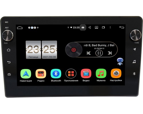 Toyota Land Cruiser 100 1998-2002 (100*200mm) Canbox BPX409-1150 на Android 10 (4/32, DSP, IPS, с крутилками)