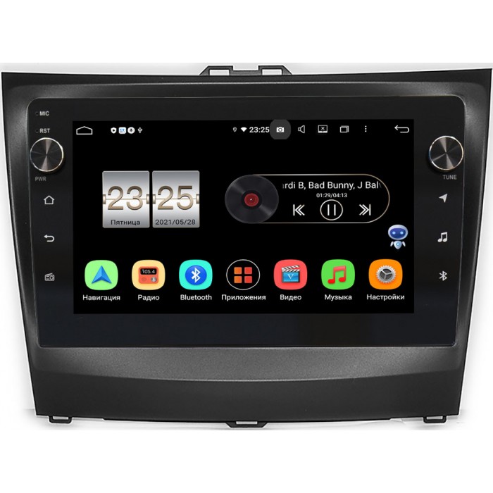 Штатная магнитола BYD L3 (2010-2015) Canbox BPX409-9-367 на Android 10 (4/32, DSP, IPS, с голосовым ассистентом, с крутилками)