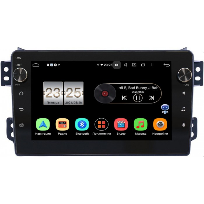 Штатная магнитола Canbox BPX409-370 для Opel Agila (2008-2014) на Android 10 (4/32, DSP, IPS, с голосовым ассистентом, с крутилками)