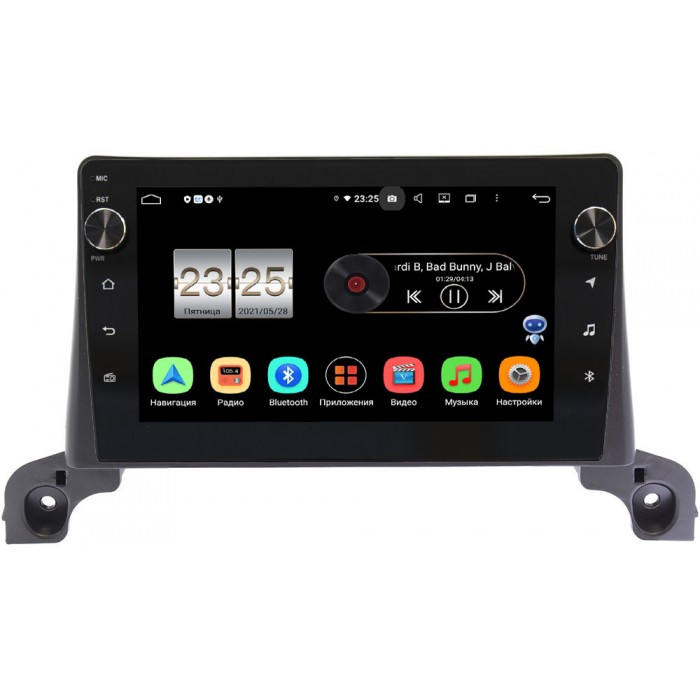 Штатная магнитола Peugeot 5008 II (2017-2020) Canbox BPX609-642 на Android 10 (4/64, DSP, IPS, с голосовым ассистентом, с крутилками)