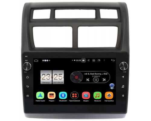 Kia Sportage II 2008-2010 Canbox BPX409-9049 на Android 10 (4/32, DSP, IPS, с голосовым ассистентом, с крутилками)