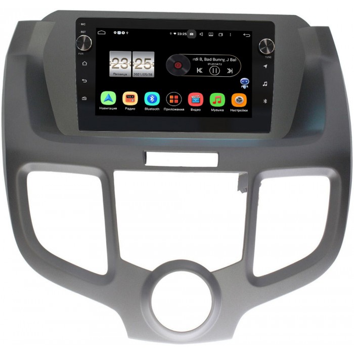 Штатная магнитола Honda Odyssey III (2003-2008) Canbox BPX409-9096 на Android 10 (4/32, DSP, IPS, с голосовым ассистентом, с крутилками)