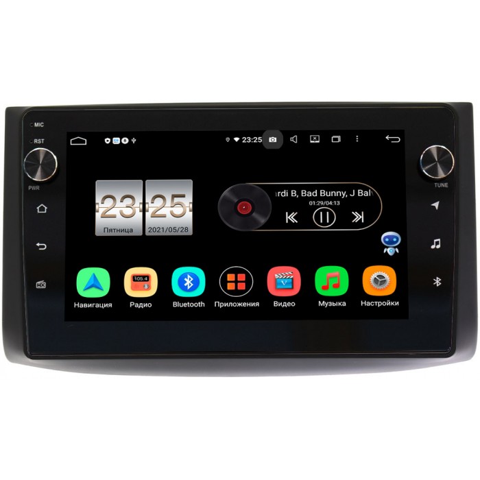 Штатная магнитола Daewoo Gentra I, Winstorm 2005-2011 Canbox BPX409-9130 на Android 10 (4/32, DSP, IPS, с голосовым ассистентом, с крутилками)