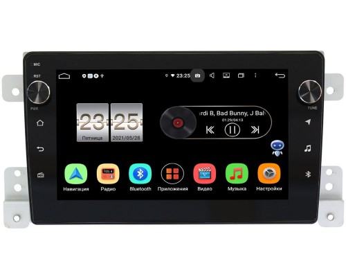 Suzuki Grand Vitara III 2005-2015 Canbox BPX409-9222 на Android 10 (4/32, DSP, IPS, с голосовым ассистентом, с крутилками)