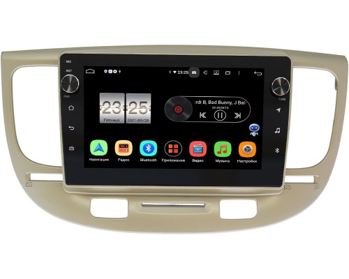 Kia Rio II 2005-2011 Canbox BPX409-9226 на Android 10 (4/32, DSP, IPS, с голосовым ассистентом, с крутилками)