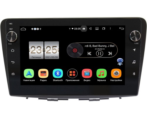 Suzuki Baleno II (2015-2021) Canbox BPX409-9255 на Android 10 (4/32, DSP, IPS, с голосовым ассистентом, с крутилками)