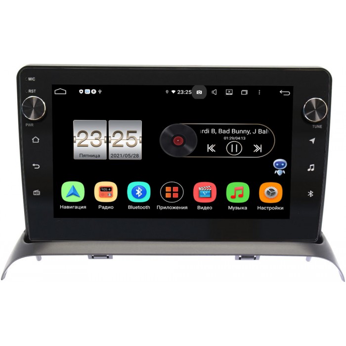 Штатная магнитола Suzuki Solio (2005-2010) Canbox BPX609-9436 на Android 10 (4/64, DSP, IPS, с голосовым ассистентом, с крутилками)