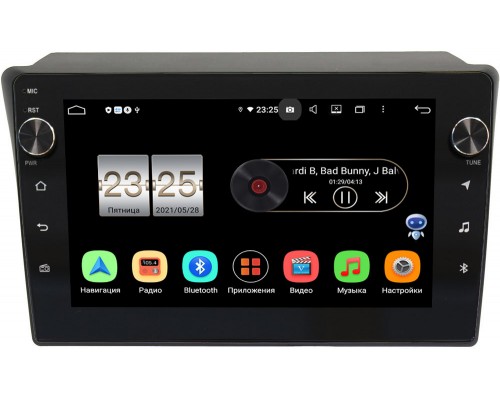 Toyota Hilux Surf VI 1997-2001 Canbox BPX610-10-1084 на Android 10 (4/64, DSP, IPS, с голосовым ассистентом, с крутилками)