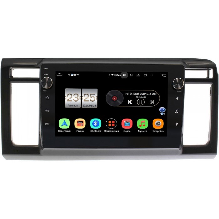 Штатная магнитола Honda N-WGN (2016-2019) Canbox BPX410-1196 на Android 10 (4/32, DSP, IPS, с голосовым ассистентом, с крутилками)