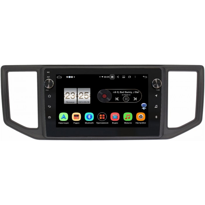 Штатная магнитола Volkswagen Crafter 2016-2021 Canbox BPX410-10-785 на Android 10 (4/32, DSP, IPS, с голосовым ассистентом, с крутилками)