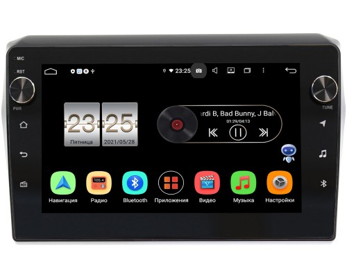 Suzuki Swift V 2016-2021 Canbox BPX610-10-795 на Android 10 (4/64, DSP, IPS, с голосовым ассистентом, с крутилками)