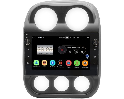 Jeep Compass I, Liberty (Patriot) 2011-2016 Canbox BPX610-10-810 на Android 10 (4/64, DSP, IPS, с голосовым ассистентом, с крутилками)