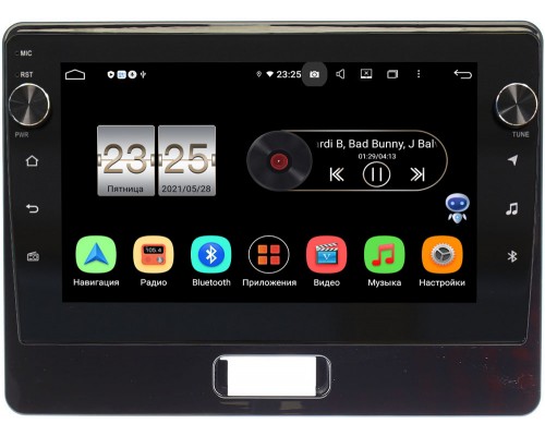 Suzuki Wagon R VI (2017-2021) Canbox BPX610-974 на Android 10 (4/64, DSP, IPS, с голосовым ассистентом, с крутилками)