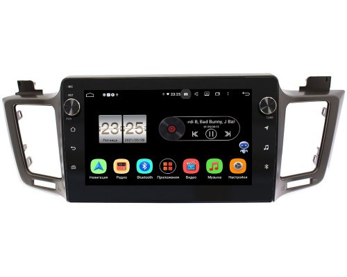 Toyota RAV4 (CA40) 2013-2019 Canbox BPX610-1002 (для авто с одной камерой) на Android 10 (4/64, DSP, IPS, с голосовым ассистентом, с крутилками)