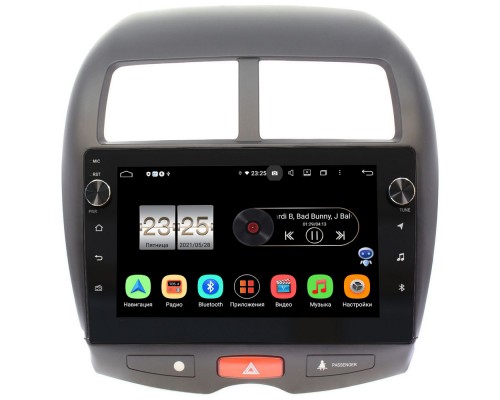 Mitsubishi ASX I 2010-2020 Canbox BPX410-1032 на Android 10 (4/32, DSP, IPS, с голосовым ассистентом, с крутилками)