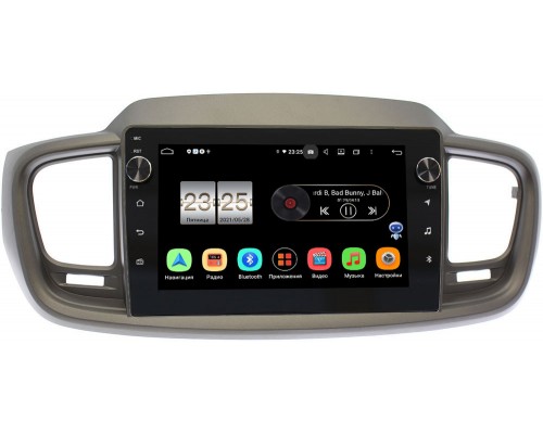 Kia Sorento III Prime 2015-2020 Canbox BPX610-10-1125 на Android 10 (4/64, DSP, IPS, с голосовым ассистентом, с крутилками)