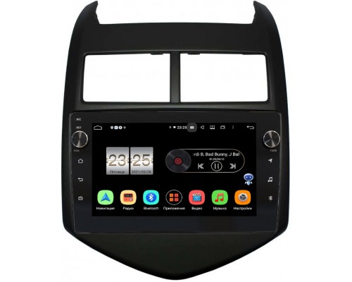 Chevrolet Aveo II 2011-2015 Canbox BPX409-9009 на Android 10 (4/32, DSP, IPS, с голосовым ассистентом, с крутилками)