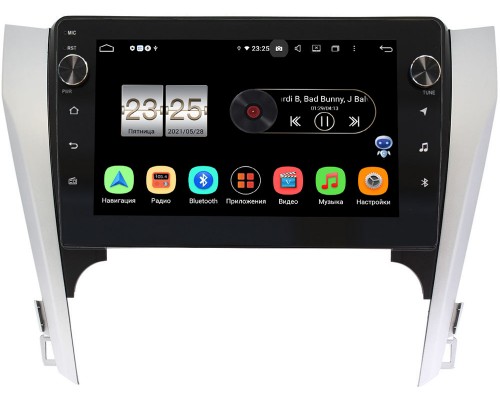 Toyota Camry V50 2011-2014 Canbox BPX610-10-169-1 на Android 10 (4/64, DSP, IPS, с голосовым ассистентом, с крутилками) (для авто с камерой, JBL)