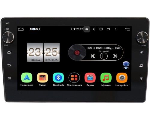 Peugeot Partner 2 (2008-2022) Canbox BPX409-022 на Android 10 (4/32, DSP, IPS, с крутилками)