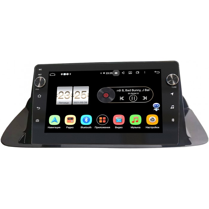 Штатная магнитола Honda Accord 8 (2007-2015) Canbox BPX409-1359 на Android 10 (4/32, DSP, IPS, с крутилками)