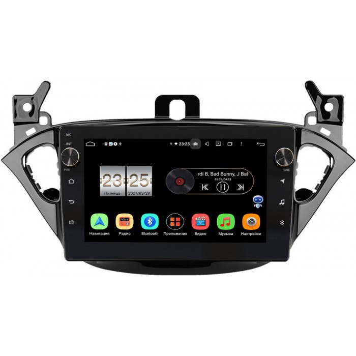 Штатная магнитола Opel Corsa E (2014-2019) Canbox BPX609-3423 на Android 10 (4/64, DSP, IPS, с голосовым ассистентом, с крутилками)