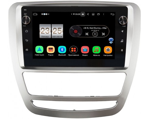 JAC T6 (2015-2021) Canbox BPX609-4282 на Android 10 (4/64, DSP, IPS, с голосовым ассистентом, с крутилками)