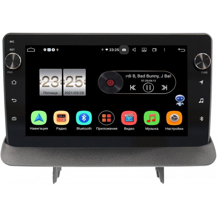 Штатная магнитола Canbox BPX409-1350 для Opel Mokka I 2012-2016 на Android 10 (4/32, DSP, IPS, с голосовым ассистентом, с крутилками)