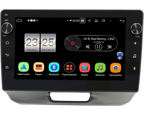 Honda N-BOX (2011-2017) Canbox BPX409-HO204N на Android 10 (4/32, DSP, IPS, с голосовым ассистентом, с крутилками)