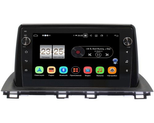 Mazda 3 III 2013-2018 Canbox BPX409-MA058N на Android 10 (4/32, DSP, IPS, с голосовым ассистентом, с крутилками)