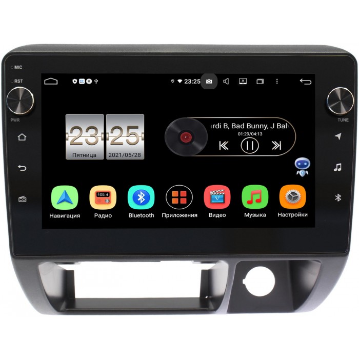 Штатная магнитола Suzuki Jimny III 1998-2005 Canbox BPX609-SU091N на Android 10 (4/64, DSP, IPS, с голосовым ассистентом, с крутилками)