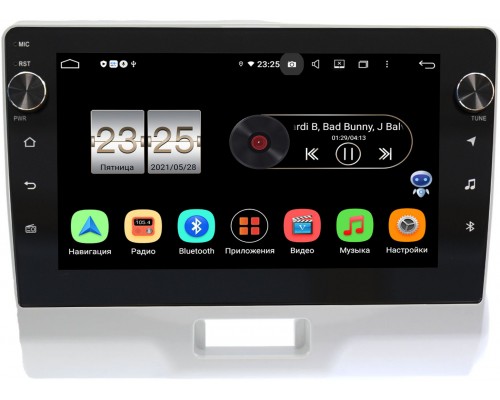 Suzuki Hustler (2014-2019) Canbox BPX409-SU094N на Android 10 (4/32, DSP, IPS, с голосовым ассистентом, с крутилками)