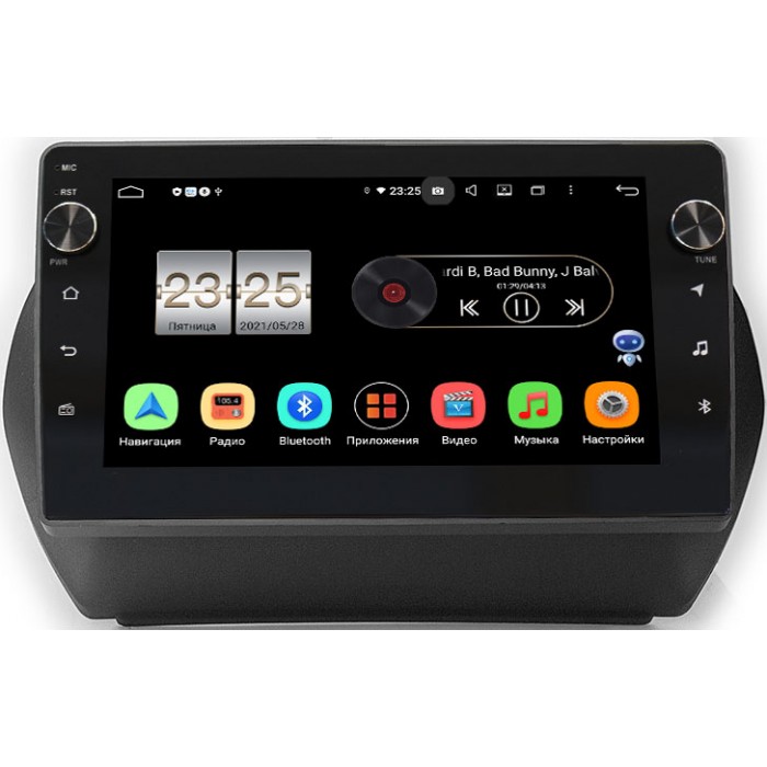 Штатная магнитола Canbox BPX610-1165 для Citroen Nemo (2007-2017) на Android 10 (4/64, DSP, IPS, с голосовым ассистентом, с крутилками)