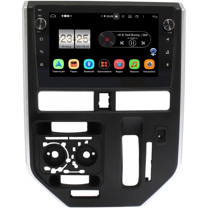 Штатная магнитола Canbox BPX610-1392 для Toyota Roomy (2016-2020) (руль справа) на Android 10 (4/64, DSP, IPS, с голосовым ассистентом, с крутилками)