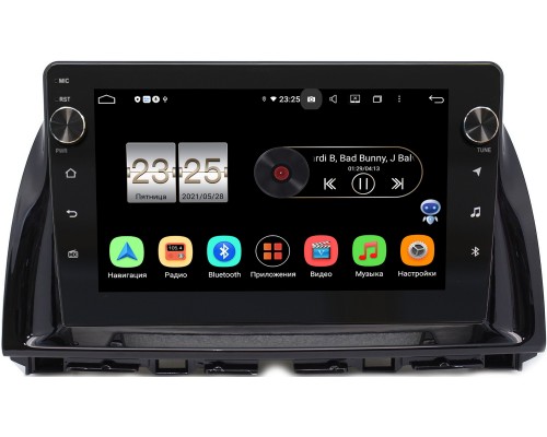 Mazda CX-5 I 2011-2017 Canbox BPX410-194 на Android 10 (4/32, DSP, IPS, с голосовым ассистентом, с крутилками)