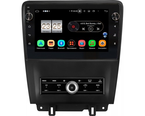 Ford Mustang V 2009-2014 Canbox BPX410-6175 на Android 10 (4/32, DSP, IPS, с голосовым ассистентом, с крутилками)
